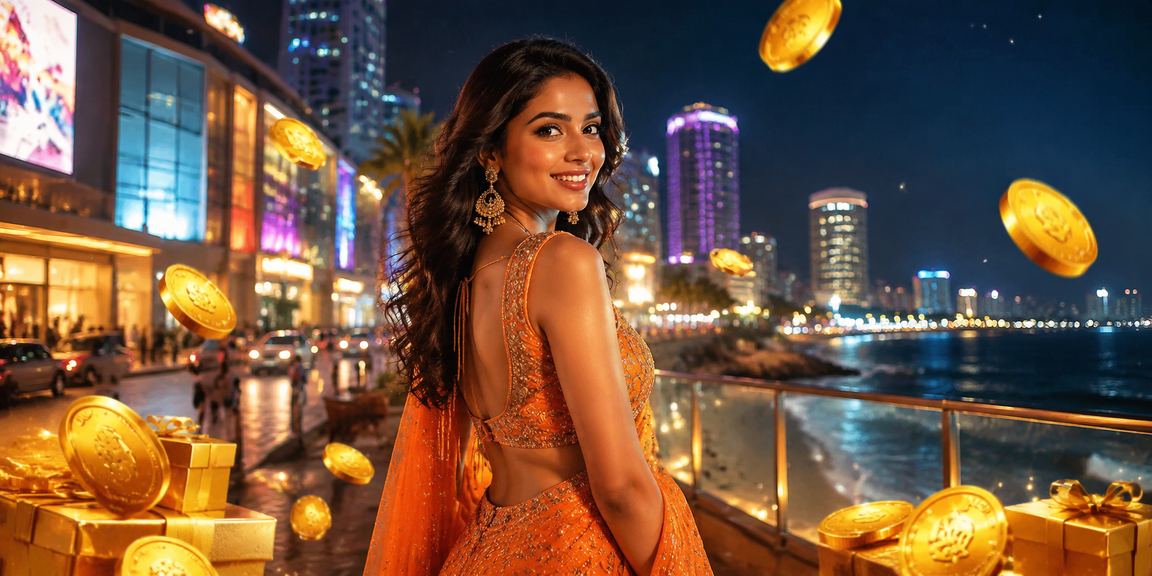 Live casino dealer welcoming players on 3055 platform